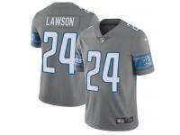 Men's Limited Nevin Lawson #24 Nike Steel Jersey - NFL Detroit Lions Rush
