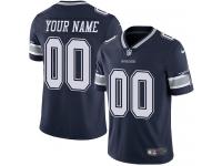 Men's Limited Nike Navy Blue Home Jersey - NFL Dallas Cowboys Customized Vapor Untouchable