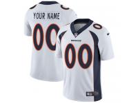 Men's Limited Nike White Road Jersey - NFL Denver Broncos Customized Vapor Untouchable