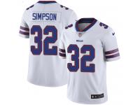Men's Limited O. J. Simpson #32 Nike White Road Jersey - NFL Buffalo Bills Vapor Untouchable