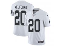 Men's Limited Obi Melifonwu #20 Nike White Road Jersey - NFL Oakland Raiders Vapor Untouchable