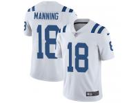 Men's Limited Peyton Manning #18 Nike White Road Jersey - NFL Indianapolis Colts Vapor Untouchable