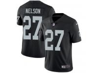Men's Limited Reggie Nelson #27 Nike Black Home Jersey - NFL Oakland Raiders Vapor Untouchable