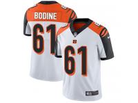 Men's Limited Russell Bodine #61 Nike White Road Jersey - NFL Cincinnati Bengals Vapor Untouchable