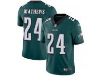 Men's Limited Ryan Mathews #24 Nike Midnight Green Home Jersey - NFL Philadelphia Eagles Vapor Untouchable