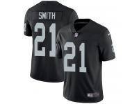 Men's Limited Sean Smith #21 Nike Black Home Jersey - NFL Oakland Raiders Vapor Untouchable