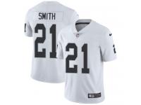 Men's Limited Sean Smith #21 Nike White Road Jersey - NFL Oakland Raiders Vapor Untouchable