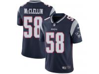 Men's Limited Shea McClellin #58 Nike Navy Blue Home Jersey - NFL New England Patriots Vapor Untouchabl