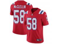 Men's Limited Shea McClellin #58 Nike Red Alternate Jersey - NFL New England Patriots Vapor Untouchable