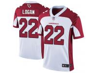 Men's Limited T. J. Logan #22 Nike White Road Jersey - NFL Arizona Cardinals Vapor Untouchable