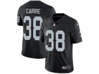Men's Limited T.J. Carrie #38 Nike Black Home Jersey - NFL Oakland Raiders Vapor Untouchable