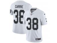Men's Limited T.J. Carrie #38 Nike White Road Jersey - NFL Oakland Raiders Vapor Untouchable