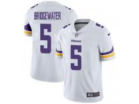 Men's Limited Teddy Bridgewater #5 Nike White Road Jersey - NFL Minnesota Vikings Vapor Untouchable