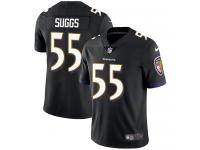 Men's Limited Terrell Suggs #55 Nike Black Alternate Jersey - NFL Baltimore Ravens Vapor Untouchable
