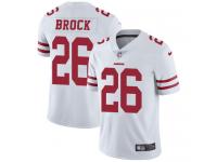 Men's Limited Tramaine Brock #26 Nike White Road Jersey - NFL San Francisco 49ers Vapor Untouchable