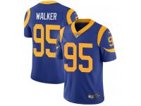 Men's Limited Tyrunn Walker #95 Nike Royal Blue Alternate Jersey - NFL Los Angeles Rams Vapor Untouchable