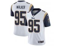 Men's Limited Tyrunn Walker #95 Nike White Road Jersey - NFL Los Angeles Rams Vapor Untouchable