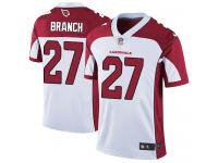 Men's Limited Tyvon Branch #27 Nike White Road Jersey - NFL Arizona Cardinals Vapor Untouchable