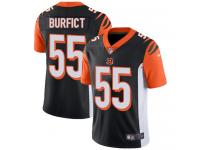 Men's Limited Vontaze Burfict #55 Nike Black Home Jersey - NFL Cincinnati Bengals Vapor Untouchable