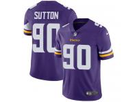 Men's Limited Will Sutton #90 Nike Purple Home Jersey - NFL Minnesota Vikings Vapor Untouchable