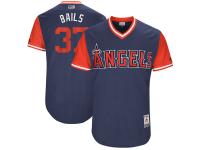 Men's Los Angeles Angels Andrew Bailey Bails Majestic Navy 2017 Players Weekend Jersey