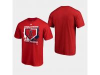 Men's Los Angeles Angels Red Base on Balls 2019 Spring Training T-Shirt