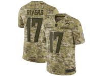 Men's Los Angeles Chargers Philip Rivers Nike Camo Salute To Service Jersey