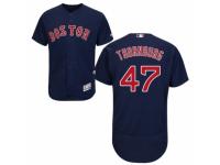 Men's Majestic Boston Red Sox #47 Tyler Thornburg Navy Blue Flexbase Authentic Collection MLB Jersey