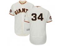 Men's Majestic Chris Stratton San Francisco Giants Player Cream Flex Base Home Collection Jersey