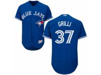Men's Majestic Toronto Blue Jays #37 Jason Grilli Royal Blue Flexbase Authentic Collection MLB Jersey