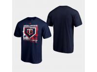 Men's Minnesota Twins Navy Base on Balls 2019 Spring Training T-Shirt