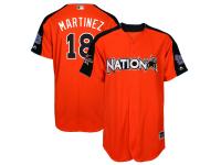 Men's National League Carlos Martinez Majestic Orange 2017 MLB All-Star Game Home Run Derby Player Jersey