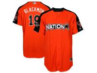 Men's National League Charlie Blackmon Majestic Orange 2017 MLB All-Star Game Home Run Derby Player Jersey