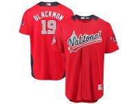 Men's National League Colorado Rockies Charlie Blackmon Majestic Red 2018 MLB All-Star Game Home Run Derby Player Jersey