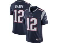 Men's New England Patriots Tom Brady Nike Navy NFL 100 Vapor Limited Jersey