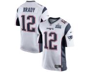 Men's New England Patriots Tom Brady Nike White Super Bowl LIII Bound Game Jersey