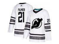 Men's New Jersey Devils #21 Kyle Palmieri Adidas White Authentic 2019 All-Star NHL Jersey