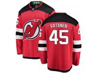 Men's New Jersey Devils #45 Sami Vatanen Red Home Breakaway NHL Jersey