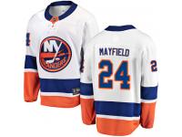 Men's New York Islanders #24 Scott Mayfield White Away Breakaway NHL Jersey