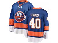 Men's New York Islanders #40 Robin Lehner Royal Blue Home Breakaway NHL Jersey