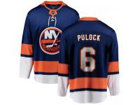 Men's New York Islanders #6 Ryan Pulock Royal Blue Home Breakaway NHL Jersey