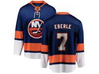 Men's New York Islanders #7 Jordan Eberle Royal Blue Home Breakaway NHL Jersey