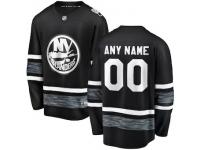 Men's New York Islanders Adidas Black Customized Authentic 2019 All-Star NHL Jersey