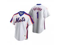 Men's New York Mets Amed Rosario Nike White Cooperstown Collection Home Jersey