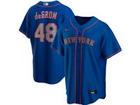 Men's New York Mets Jacob deGrom Nike Royal Alternate Road 2020 Player Jersey