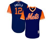 Men's New York Mets Juan Lagares Angelo Majestic Royal 2017 Players Weekend Jersey
