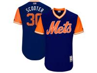 Men's New York Mets Michael Conforto Scooter Majestic Royal 2017 Players Weekend Jersey