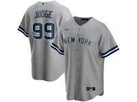 Men's New York Yankees Aaron Judge Nike Gray Road 2020 Player Name Jersey