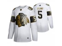 Men's NHL Blackhawks Connor Murphy Limited 2019-20 Golden Edition Jersey