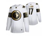 Men's NHL Jets Adam Lowry Limited 2019-20 Golden Edition Jersey